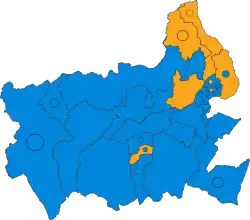 2015 results map