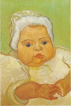 Portrait of Marcelle Roulin, 1888, Oil on Canvas, 35 X 24.5 cm, Van Gogh Museum, Amsterdam, Netherlands (F441)