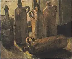 Still Life with Five Bottles, 1884, Österreichische Galerie Belvedere, Vienna (F56)