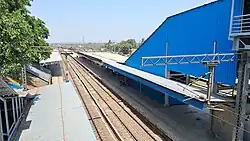 Vangaon Station platforms from station FoB