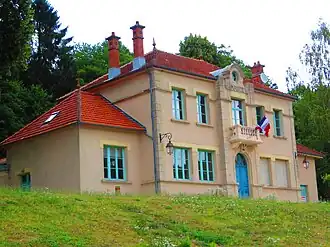The town hall in Vauquois