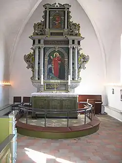 The altarpiece