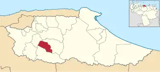 Location in Miranda