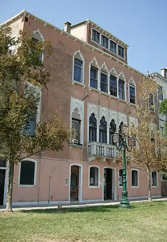 Palazzo Foscari on the island of Giudecca