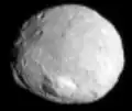 Vesta from 100,000&nbsp;km (1 July 2011)