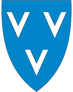 Coat of arms of Vevelstad Municipality