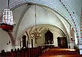 Interior of the Viby church
