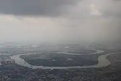 View of the river in Ho Chi Minh City