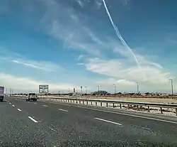 View of Saina Al Humaidi from Al Shamal Road