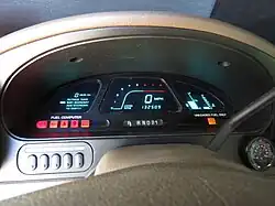 1999–2002 Villager electronic dashboard