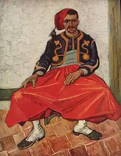 Le Zouave June 1888 Oil on canvas, 82 x 65 cm Private collection (F424)