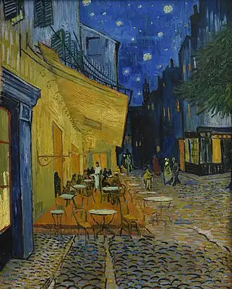 Vincent van Gogh, Café Terrace at Night, 1888