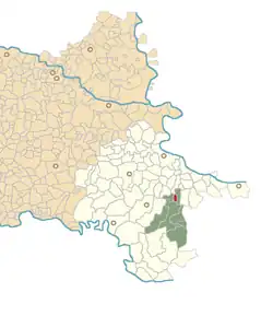 Location of Vinkovački Banovci