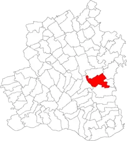 Location in Teleorman County