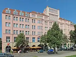 Volkshaus on Karl-Liebknecht-Strasse (2013)