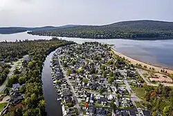 Lake Saint-Joseph in Fossambault-sur-le-Lac