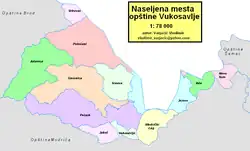 Location of Vukosavlje