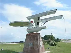 Enterprise replica in Vulcan
