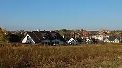 View towards Węgrzce