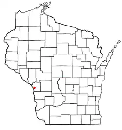 Location of Medary, Wisconsin