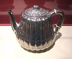 Silver tea pot