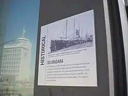 Fremantle Port information plaque