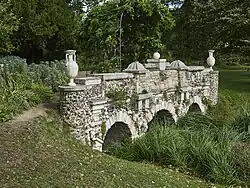 Ornamental bridge designed and built by Sir John Soane. Image: Angelo Hornak © Pitzhanger Manor & Gallery Trust