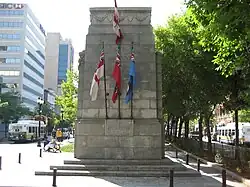 Hamilton Cenotaph in Gore Park