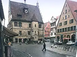 The old town hall of Weißenburg is one of the icons of the city