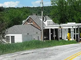 Route 237 connects with Vermont Route 108 at the Canada–US border