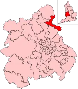 Map of constituency