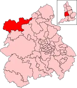 Map of constituency