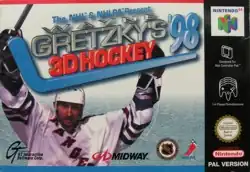 Wayne Gretzky's 3D Hockey '98 box art.