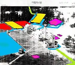 image of Whitefish Point Light Station showing changes since 1983