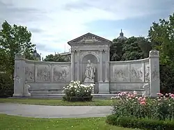 Monument in the Volksgarten, Vienna, Austria