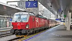 Železničná spoločnosť Slovensko in Vienna