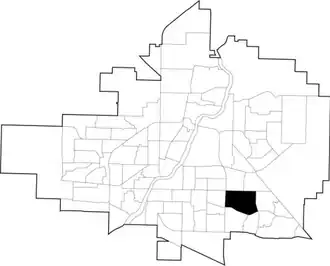 Wildwood location map