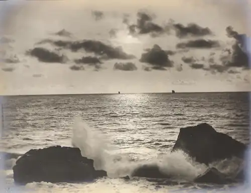 Crashing waves, c. 1915