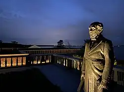 Sculpture of William Webb at the Webb Institute, Glen Cove, New York