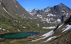 Williwaw Lake with Mt. Williwaw to right
