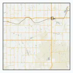 Crichton is located in Wise Creek No. 77