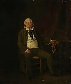 Simon Chenard in the play "Félix ou l'Enfant trouvé," 1821, Musée d'art et d'histoire Saint-Germain, Auxerre.