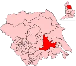 Map of constituency