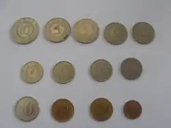 additional assorted coins, front
