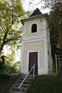 Roman Catholic bell tower in Zalasárszeg, Hungary