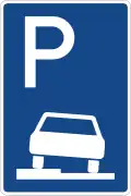 Sign 315-50 Sidewalk parking[note 10]