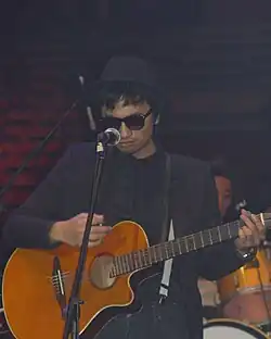 Zeke Khaseli performing live with Zeke and the Popo at Indiefest vol.3 Final Regional Jakarta