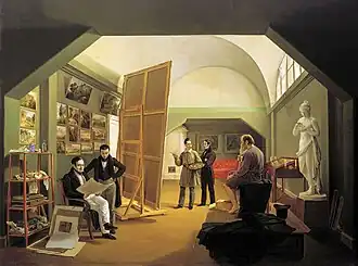 Kapiton Zelentsov, Workshop of Pyotr Basin, 1833; Russian Museum, Saint Petersburg