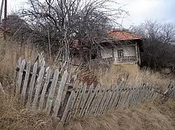 Abandoned house in Žeravino