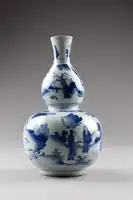 Bottle, late Ming dynasty Chongzhen 1628–44.